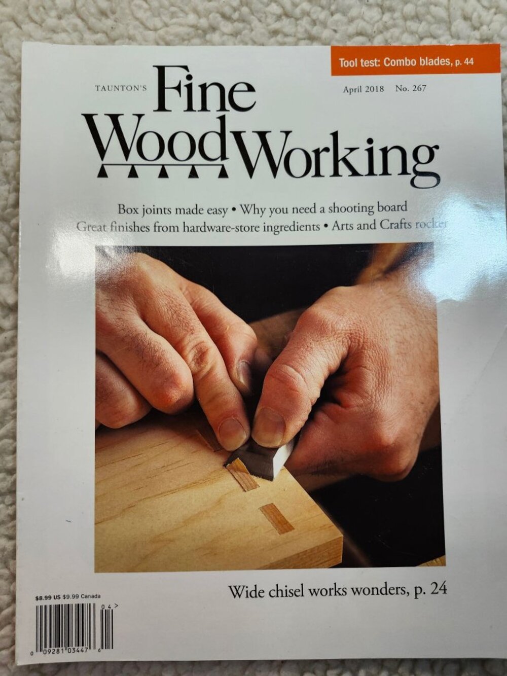 Tauntons Fine Woodworking Magazine April 2018 No 267 Woodworking Tools Projects